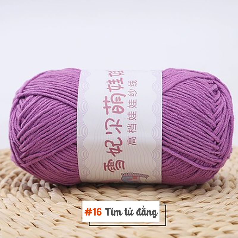 Len Baby Yarn 40g cỡ sợi 1.5mm | Tada Craft