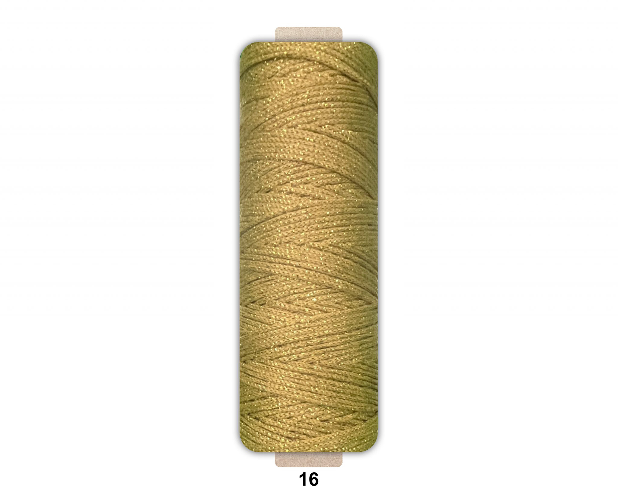 Sợi dệt ống kim tuyến tròn 2mm 125g | Tada Craft