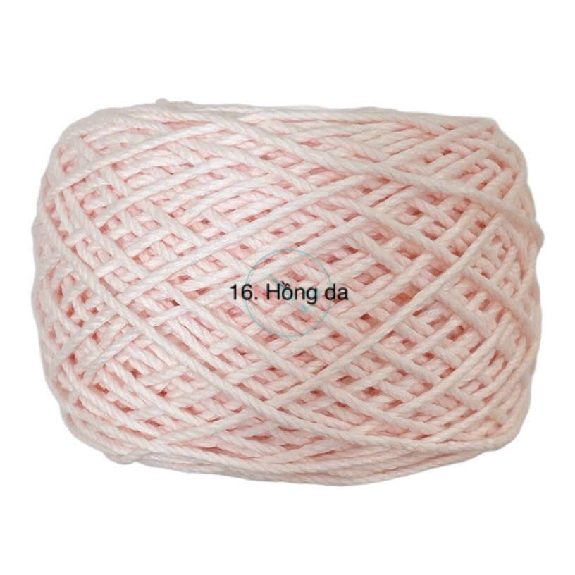 Sợi Macrame Cotton 2mm | Tada Craft