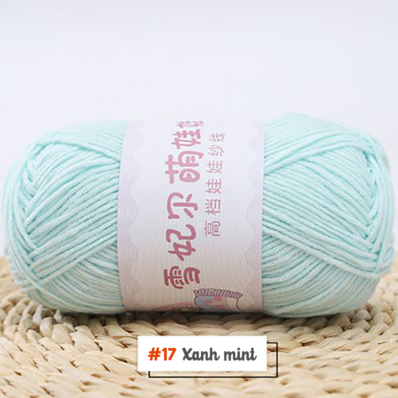 Len Baby Yarn 40g cỡ sợi 1.5mm | Tada Craft