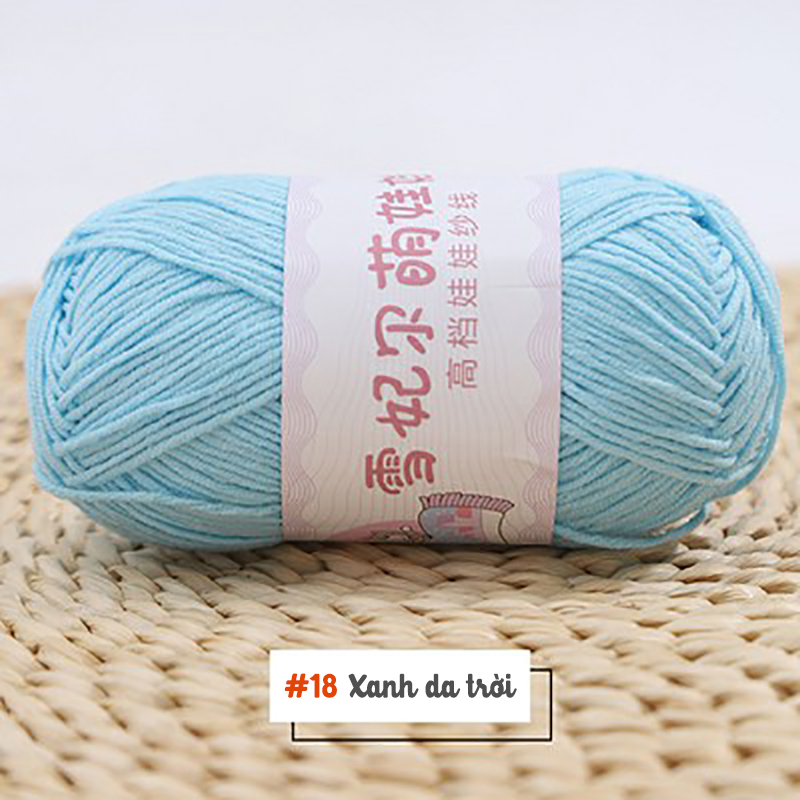 Len Baby Yarn 40g cỡ sợi 1.5mm | Tada Craft