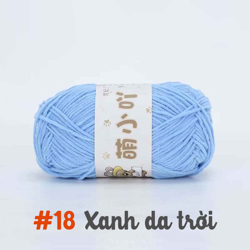 Len nhung gấu MengMengYa 50g | Tada Craft