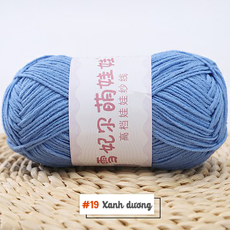 Len Baby Yarn 40g cỡ sợi 1.5mm | Tada Craft