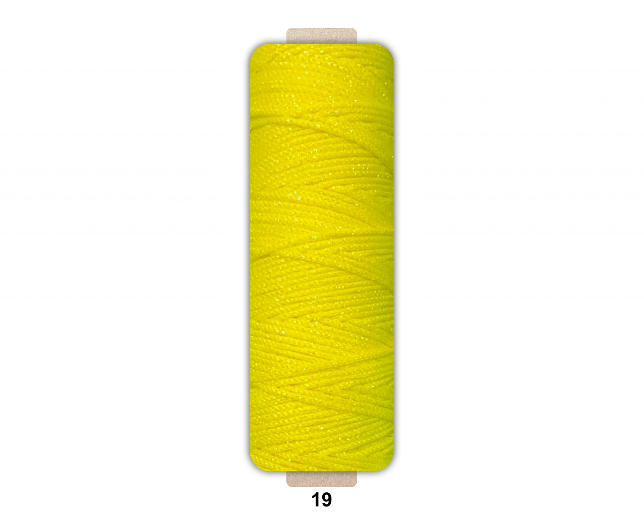 Sợi dệt ống kim tuyến tròn 2mm 125g | Tada Craft