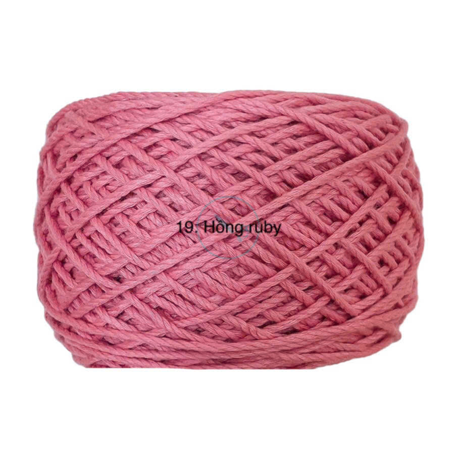 Sợi Macrame Cotton 2mm | Tada Craft