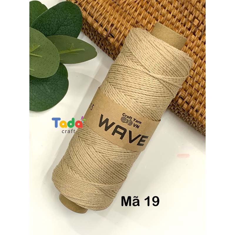 Sợi Wave Craft Yarn 125g | Tada Craft