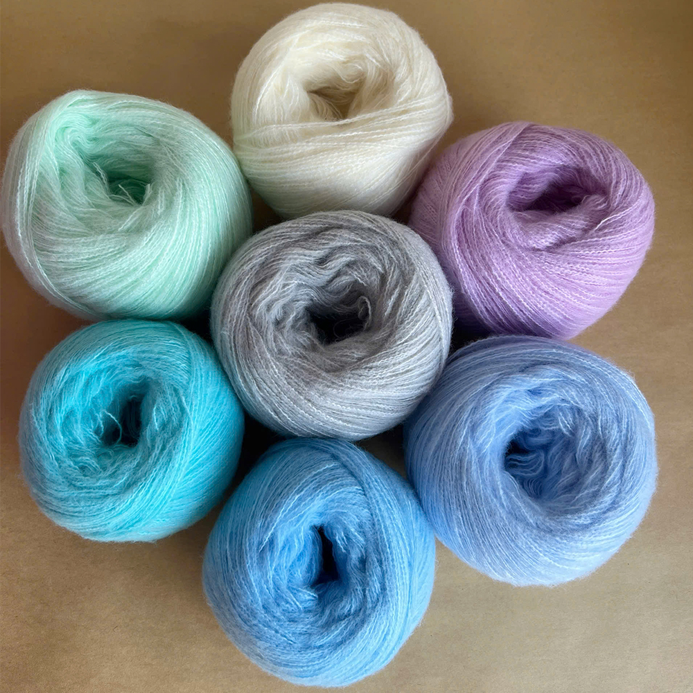Len Hazy trơn 50g Craft Yarn | Tada Craft