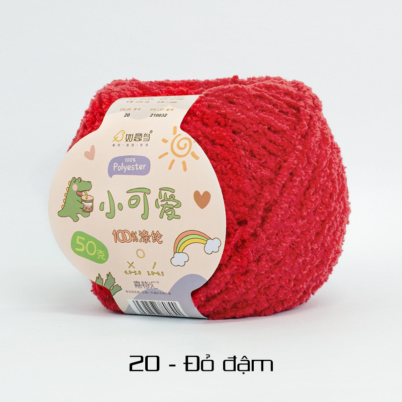 Len bông xù Xiaoke 50g | Tada Craft