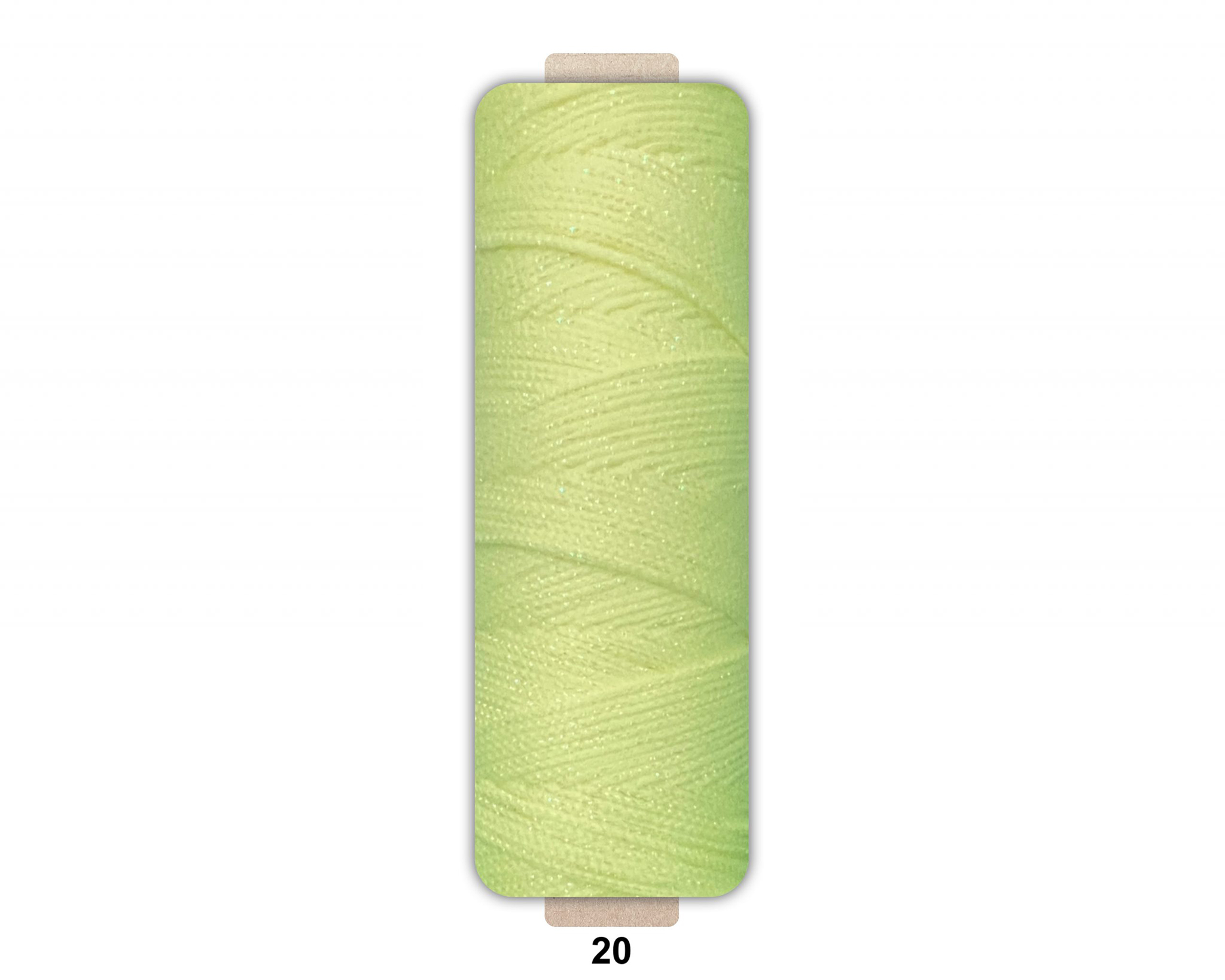 Sợi dệt ống kim tuyến tròn 2mm 125g | Tada Craft