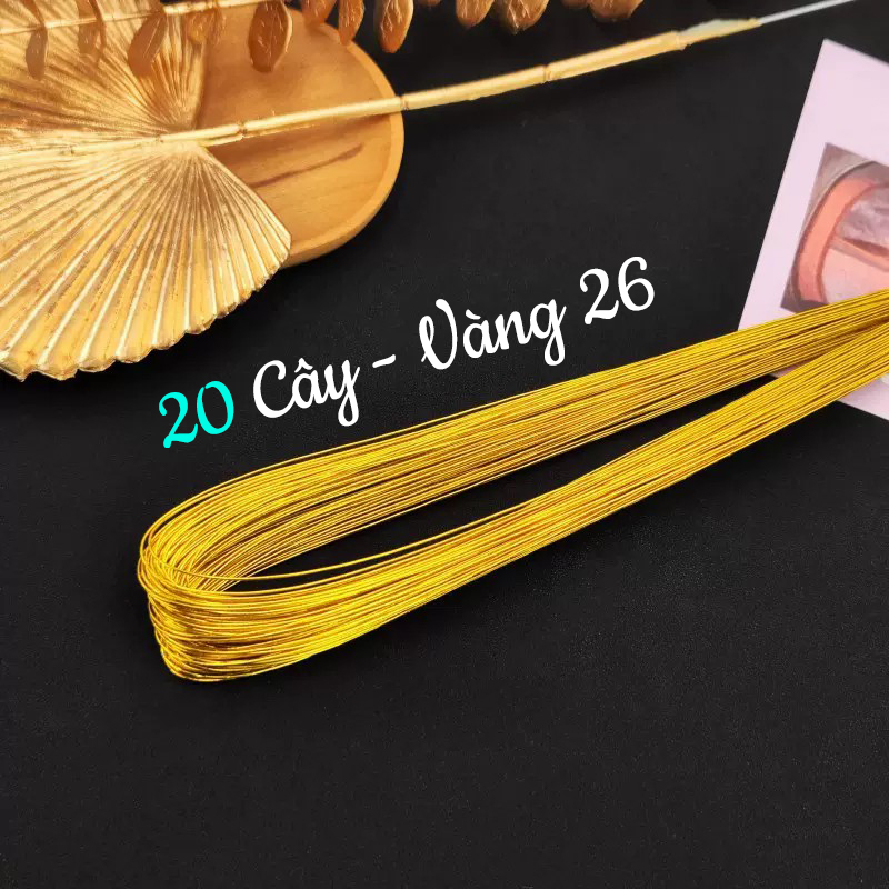 Kẽm xi nẹp cánh hoa, lá handmade | Tada Craft