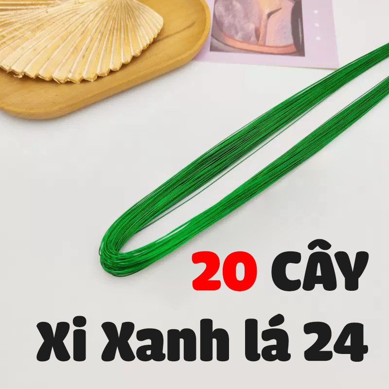 Kẽm xi nẹp cánh hoa, lá handmade | Tada Craft