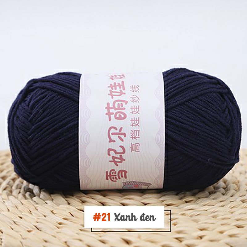 Len Baby Yarn 40g cỡ sợi 1.5mm | Tada Craft