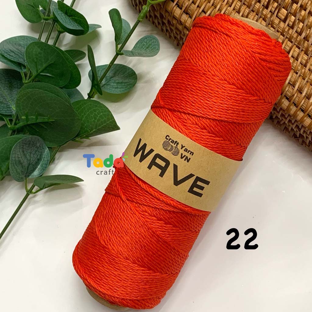 Sợi Wave Craft Yarn 125g | Tada Craft