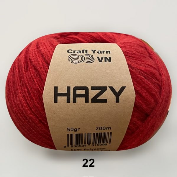 Len Hazy trơn 50g Craft Yarn | Tada Craft