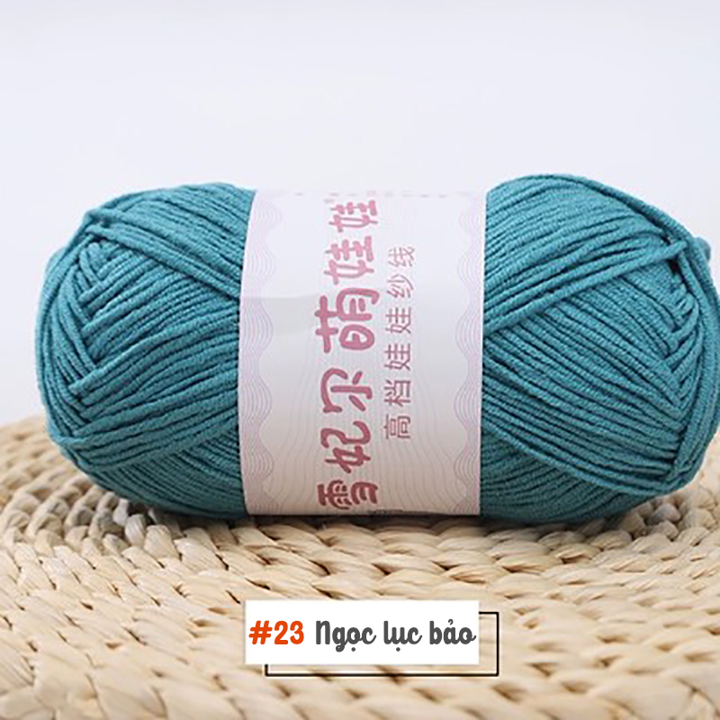 Len Baby Yarn 40g cỡ sợi 1.5mm | Tada Craft