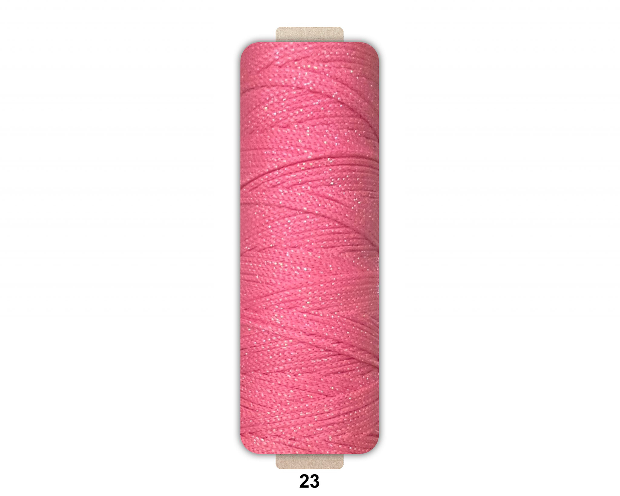 Sợi dệt ống kim tuyến tròn 2mm 125g | Tada Craft