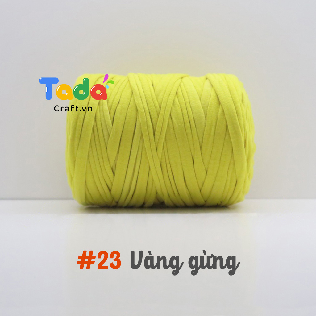 Sợi vải T Shirt Yarn (Vải Polyester) cuộn 250g | Tada Craft