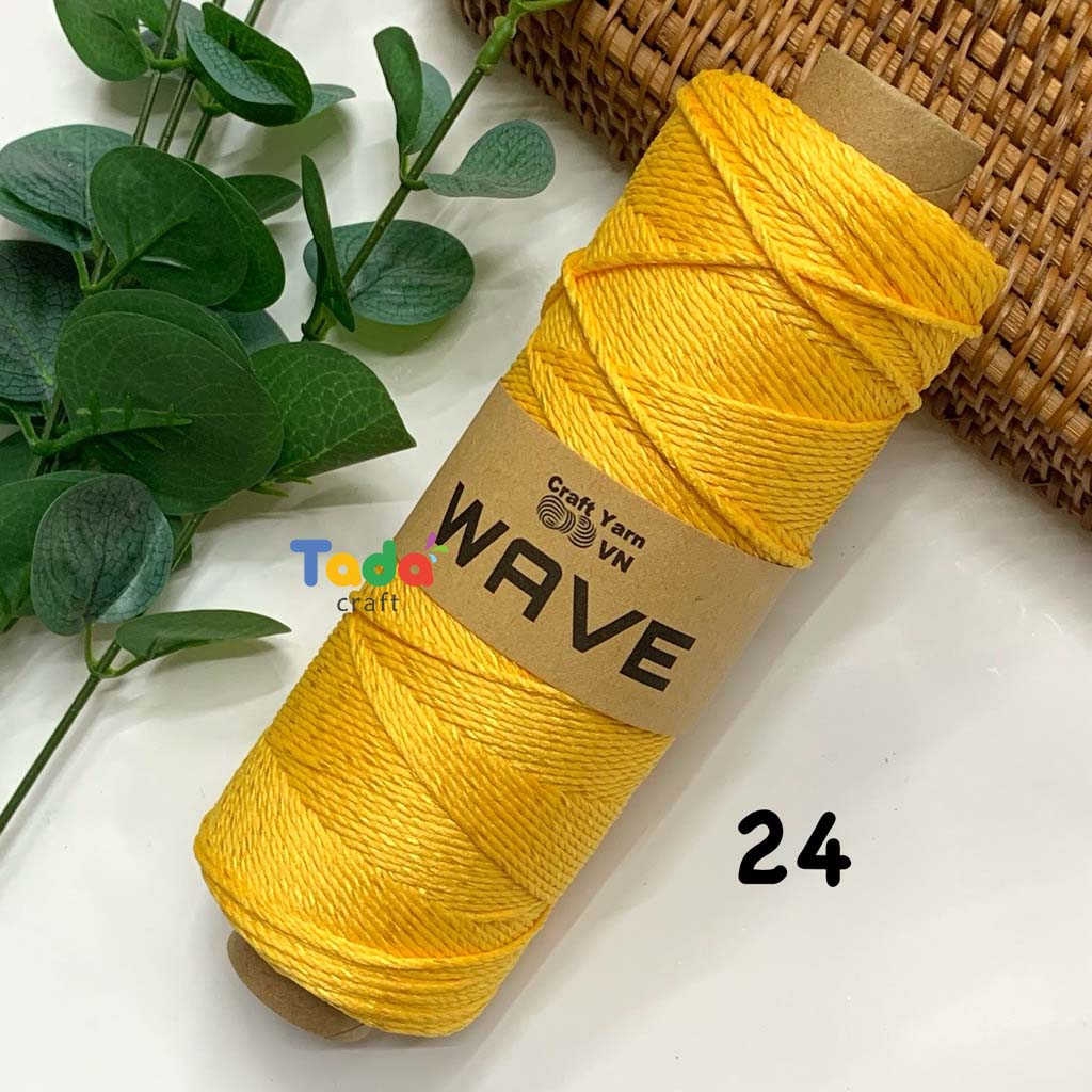 Sợi Wave Craft Yarn 125g | Tada Craft