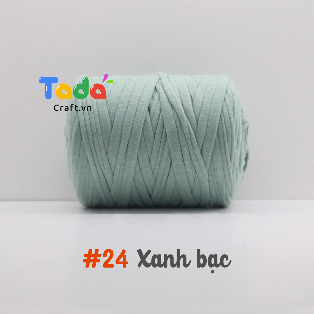 Sợi vải T Shirt Yarn (Vải Polyester) cuộn 250g | Tada Craft