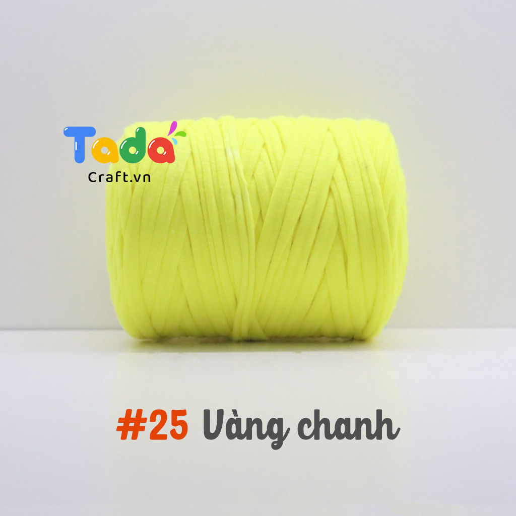 Sợi vải T Shirt Yarn (Vải Polyester) cuộn 250g | Tada Craft