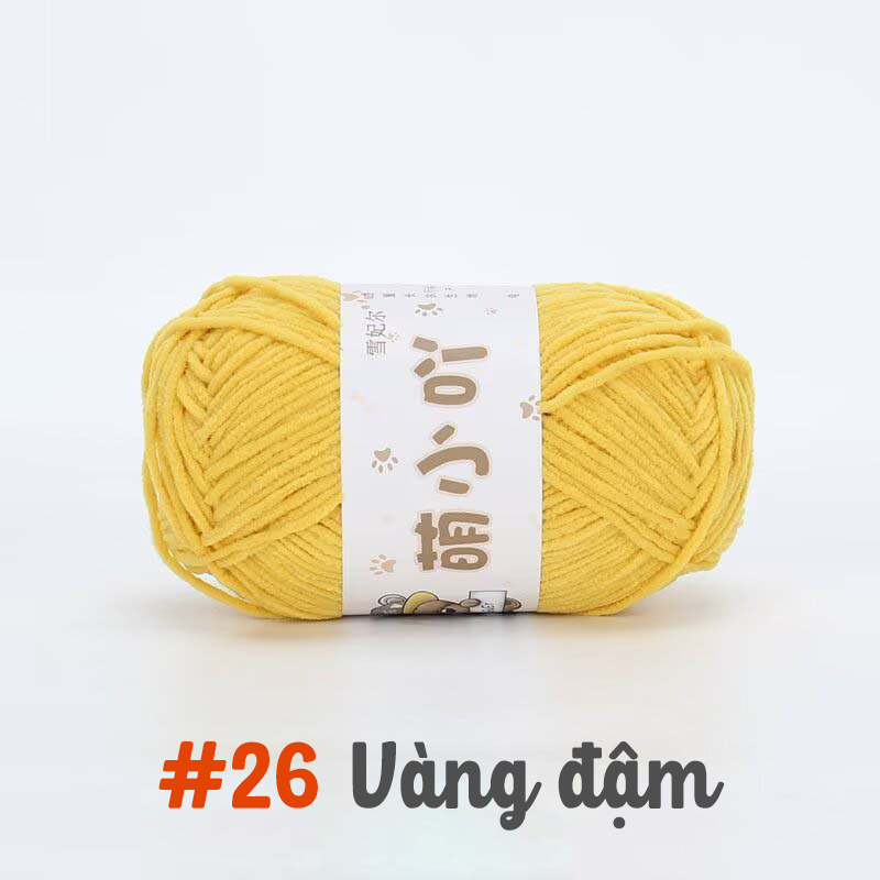 Len nhung gấu MengMengYa 50g | Tada Craft