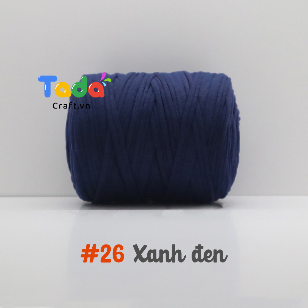Sợi vải T Shirt Yarn (Vải Polyester) cuộn 250g | Tada Craft