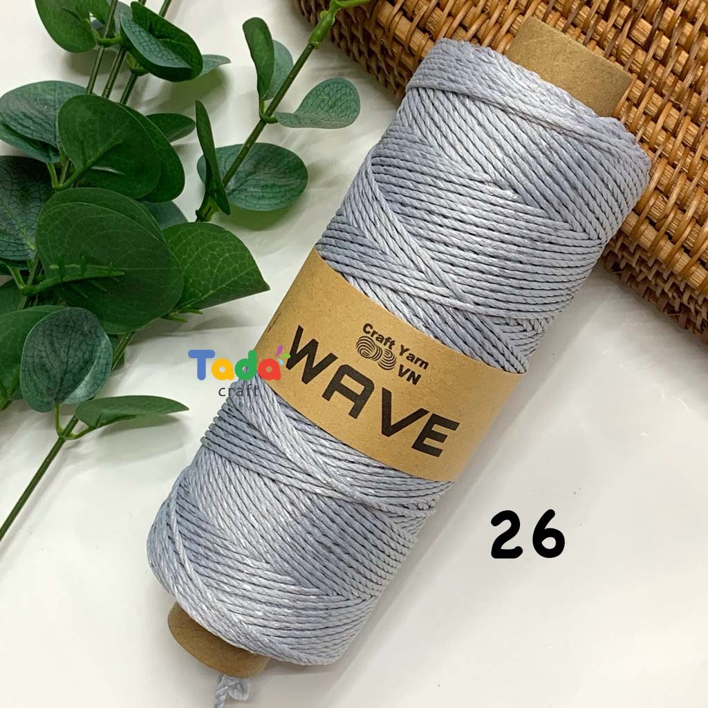 Sợi Wave Craft Yarn 125g | Tada Craft