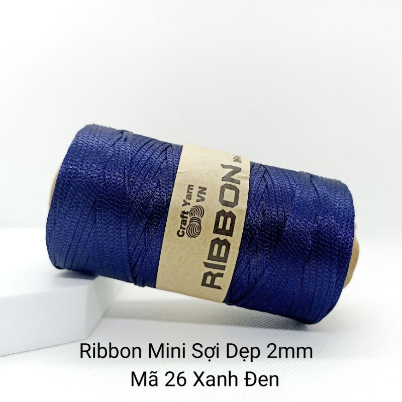 Sợi Ribbon mini 2mm Craft Yarn | Tada Craft