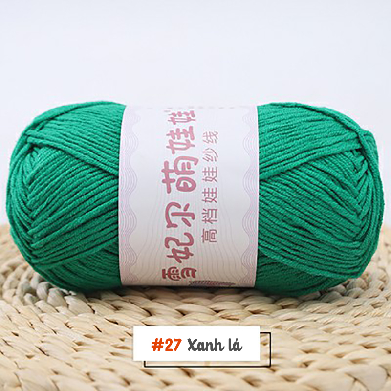 Len Baby Yarn 40g cỡ sợi 1.5mm | Tada Craft