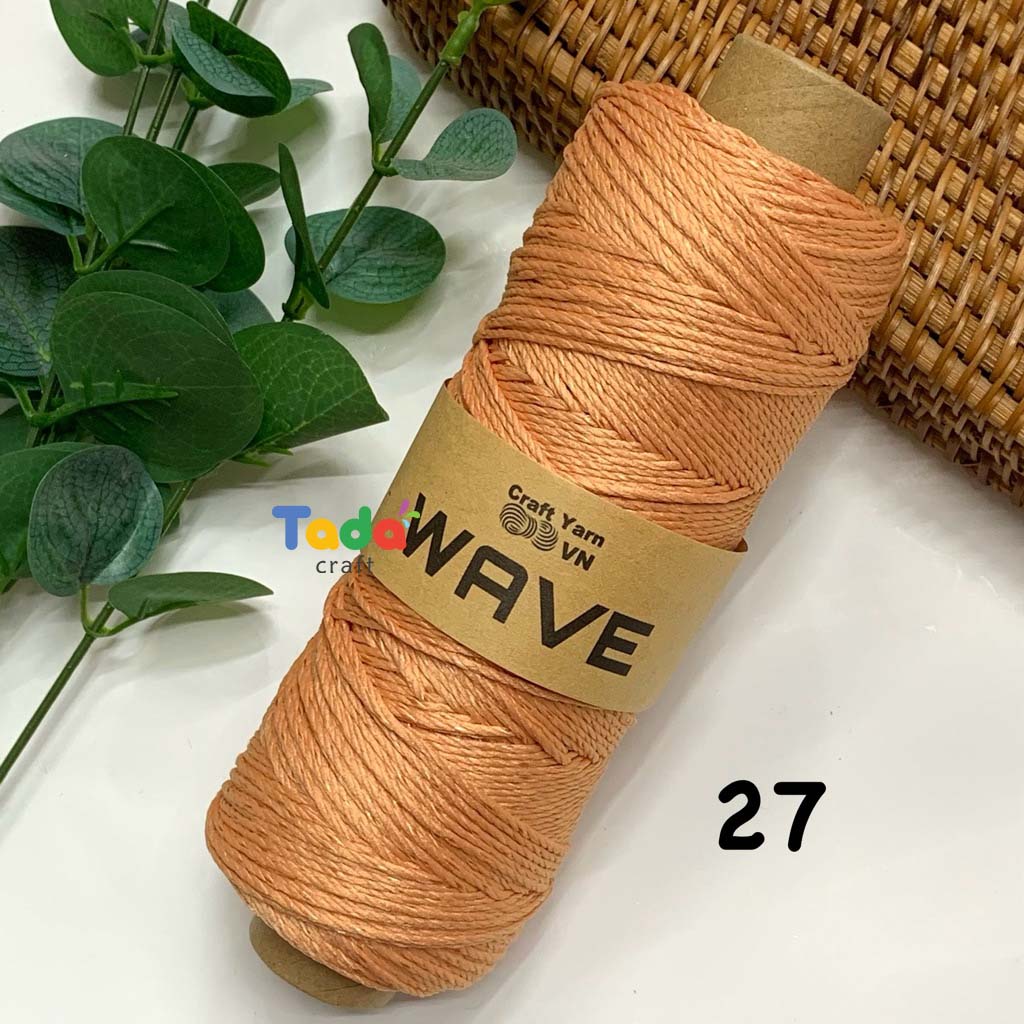 Sợi Wave Craft Yarn 125g | Tada Craft