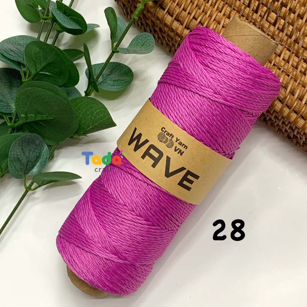 Sợi Wave Craft Yarn 125g | Tada Craft