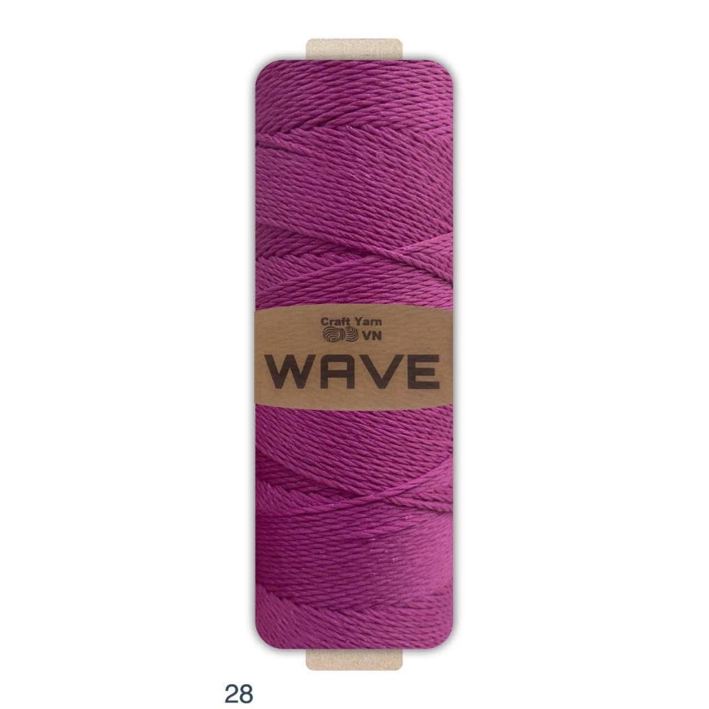 Sợi Wave Craft Yarn 125g | Tada Craft