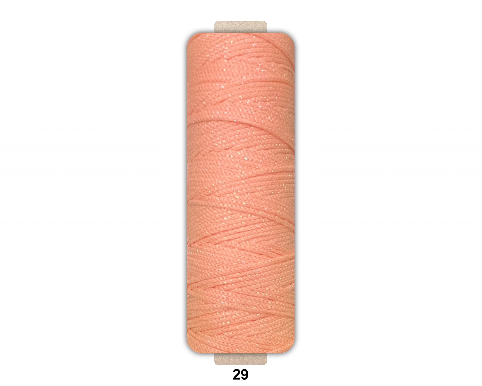 Sợi dệt ống kim tuyến tròn 2mm 125g | Tada Craft