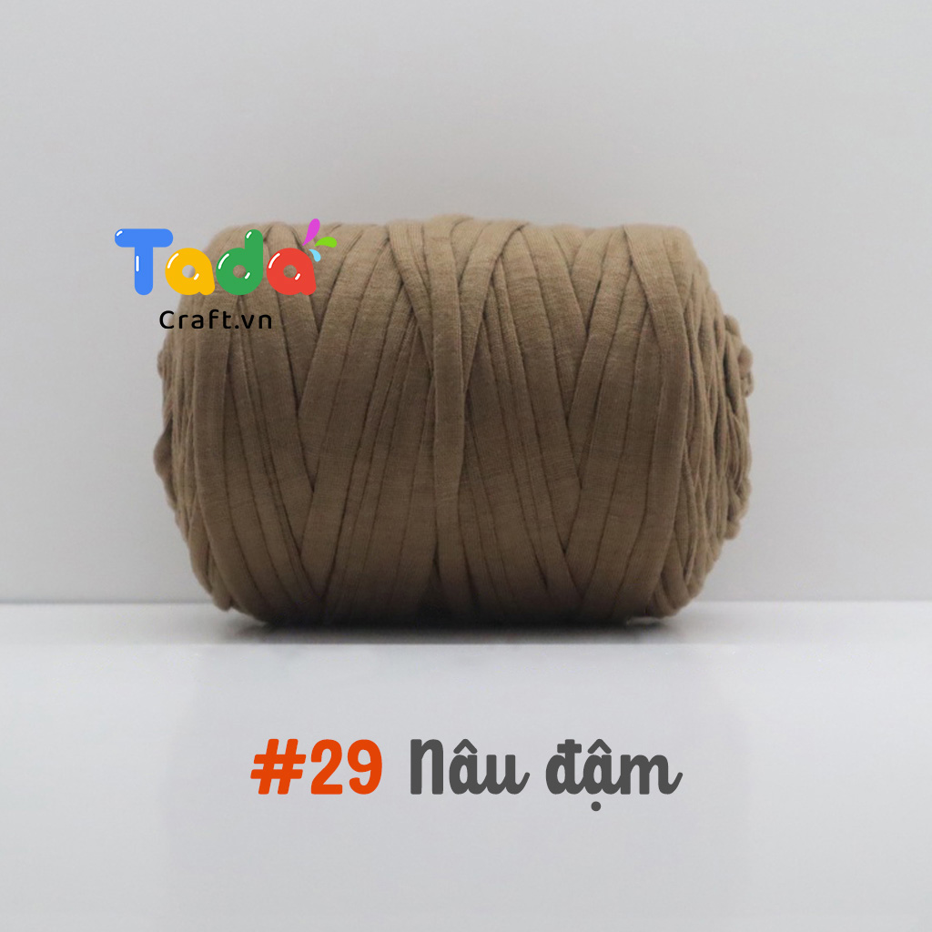 Sợi vải T Shirt Yarn (Vải Polyester) cuộn 250g | Tada Craft