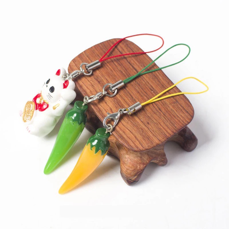 (Set 5) Dây móc khóa kèm sẵn móc càng cua | Tada Craft