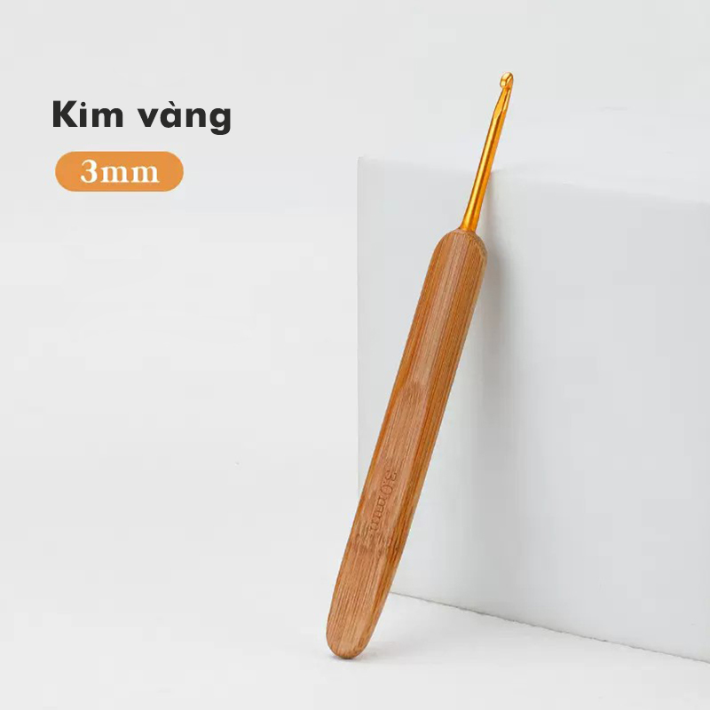 Kim móc cán gỗ màu vàng