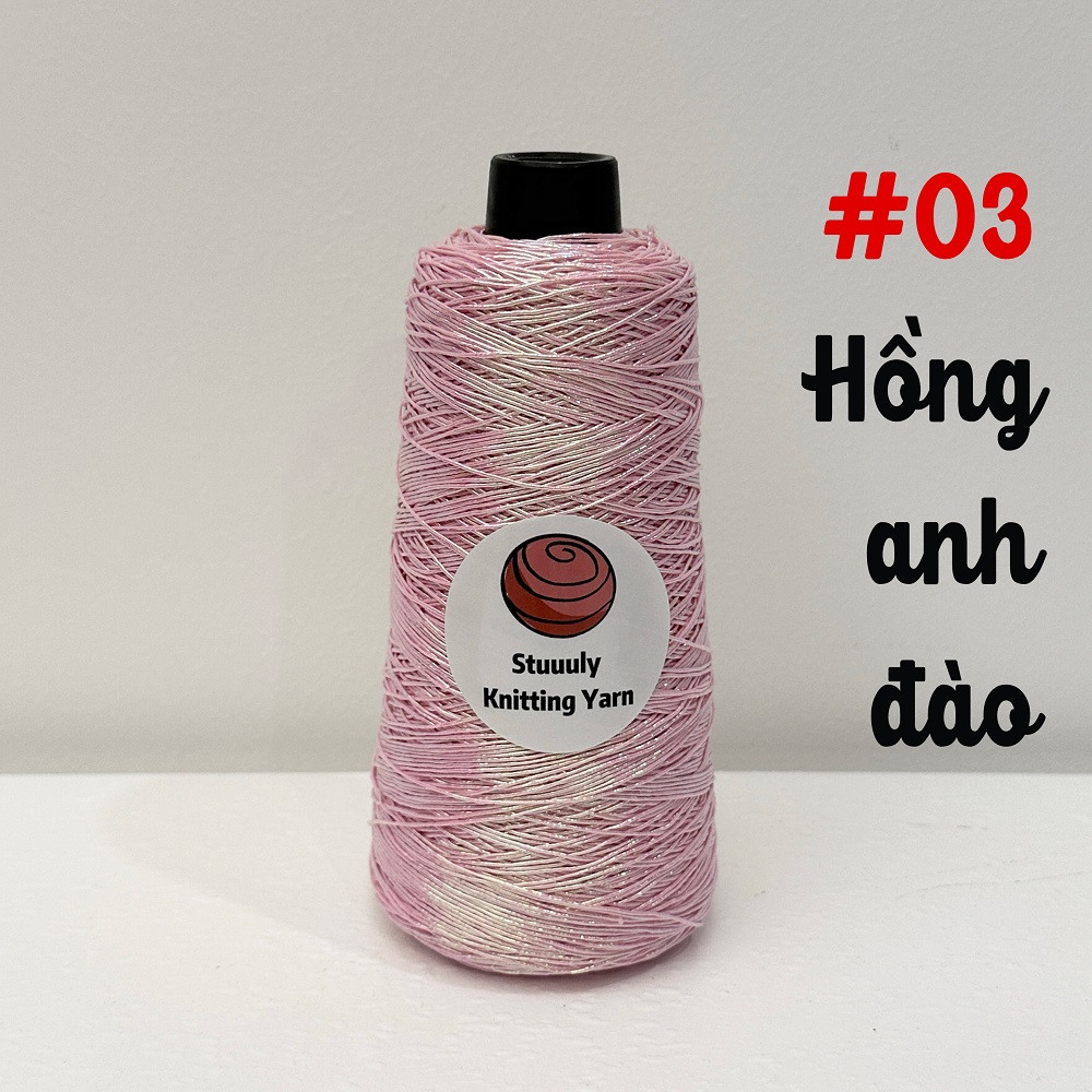 Sợi Fever Flash ánh kim tuyến 1mm 100g | Tada Craft