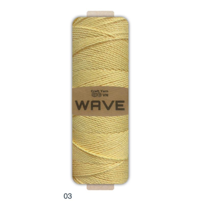 Sợi Wave Craft Yarn 125g | Tada Craft
