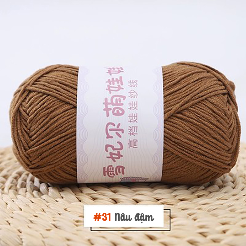 Len Baby Yarn 40g cỡ sợi 1.5mm | Tada Craft