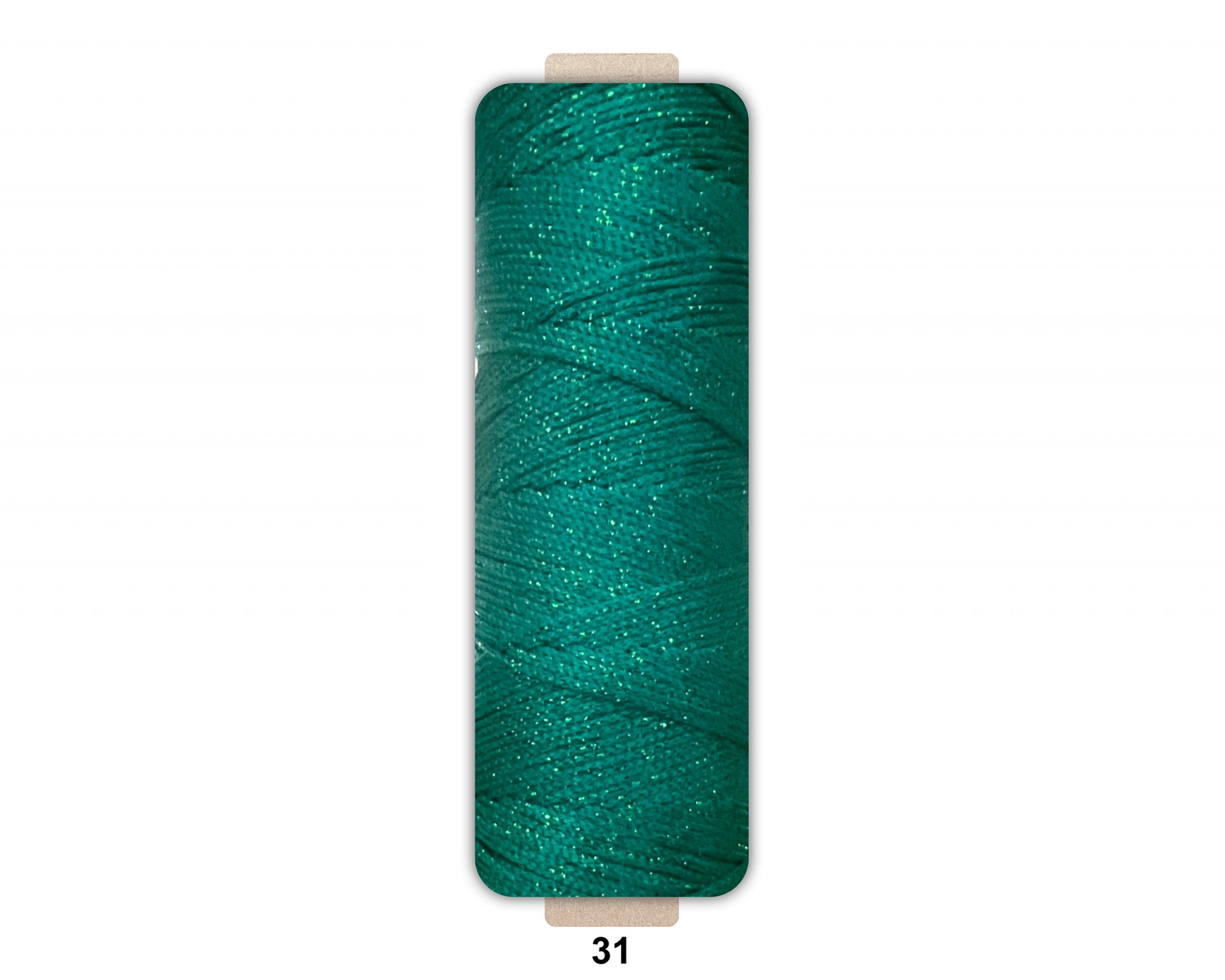 Sợi dệt ống kim tuyến tròn 2mm 125g | Tada Craft