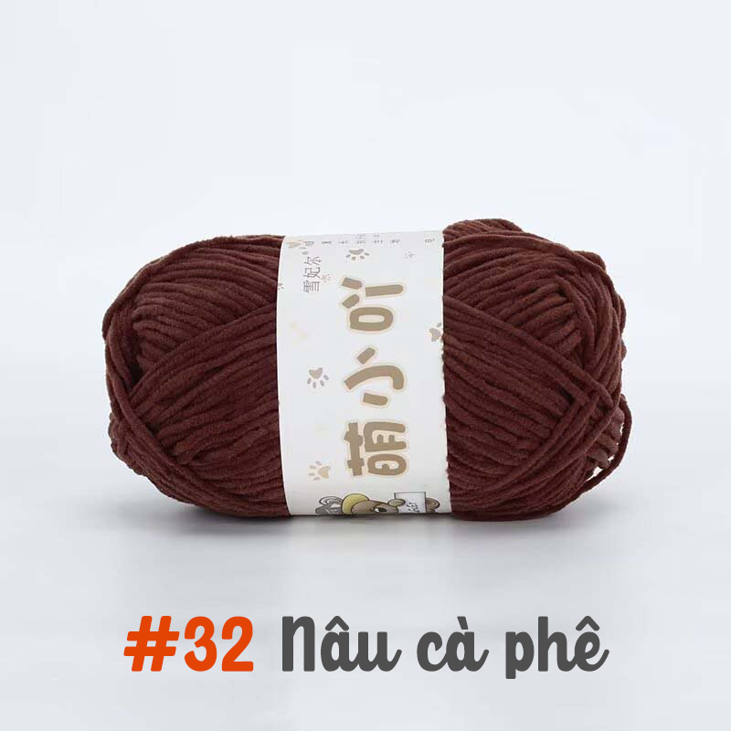 Len nhung gấu MengMengYa 50g | Tada Craft