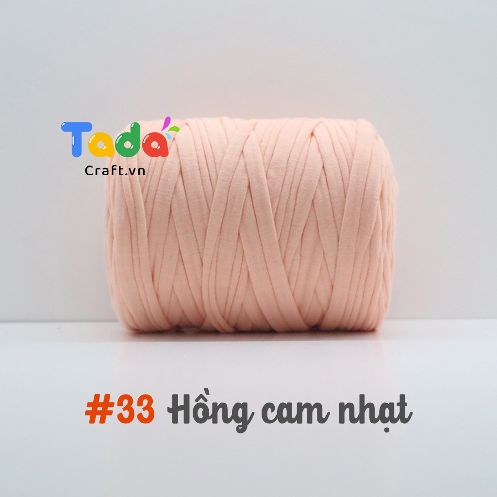 Sợi vải T Shirt Yarn (Vải Polyester) cuộn 250g | Tada Craft