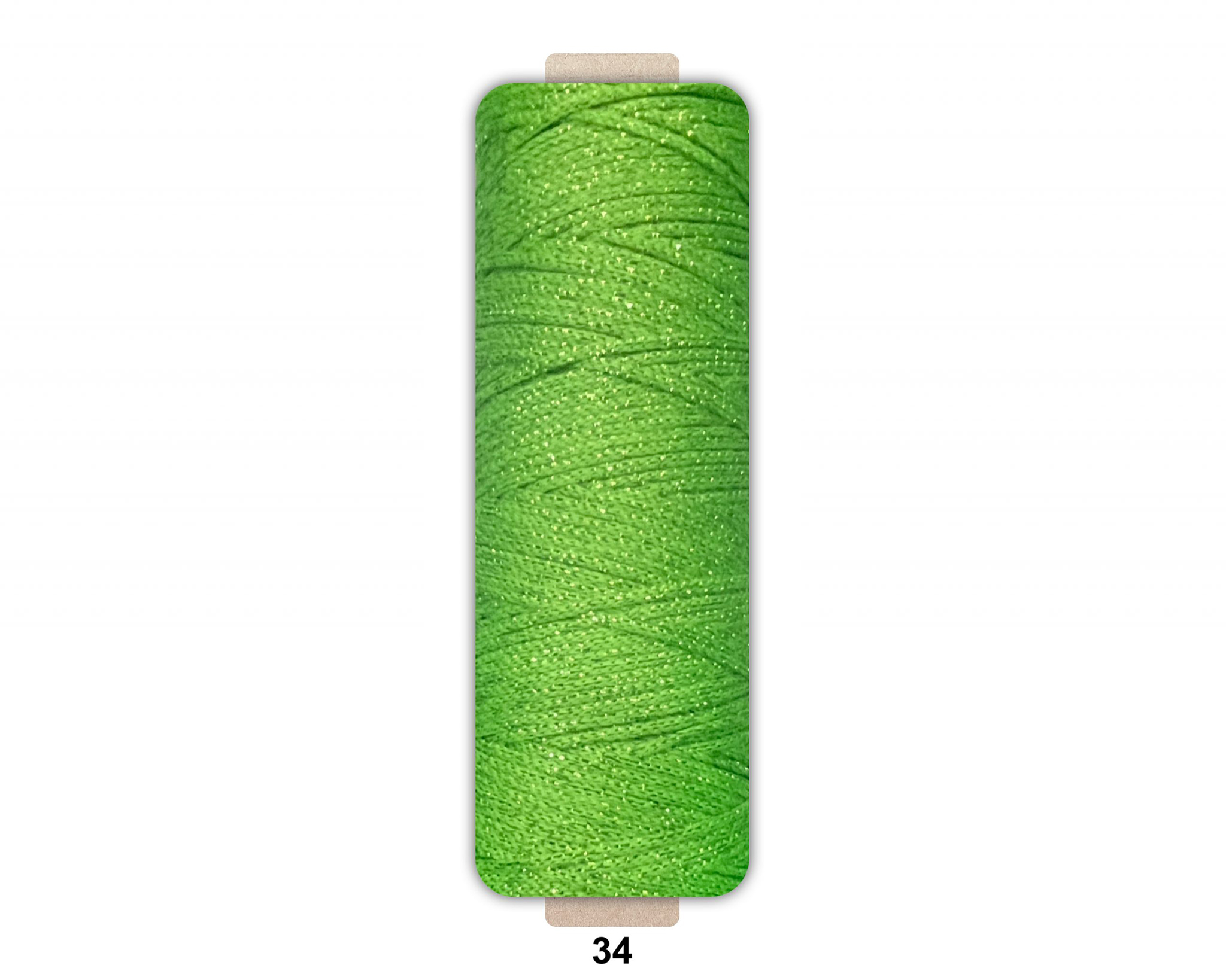 Sợi dệt ống kim tuyến tròn 2mm 125g | Tada Craft