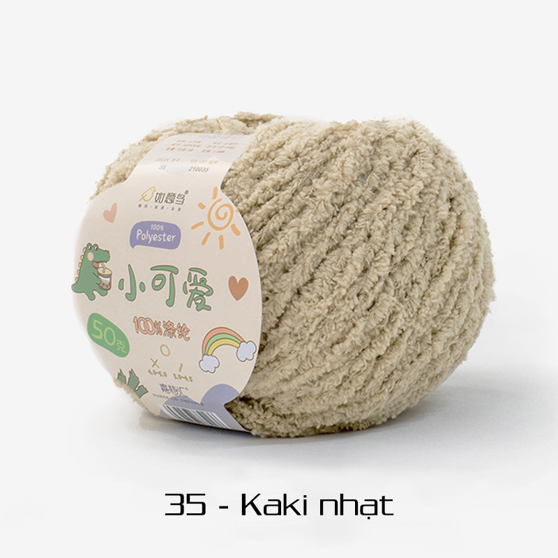 Len bông xù Xiaoke 50g | Tada Craft