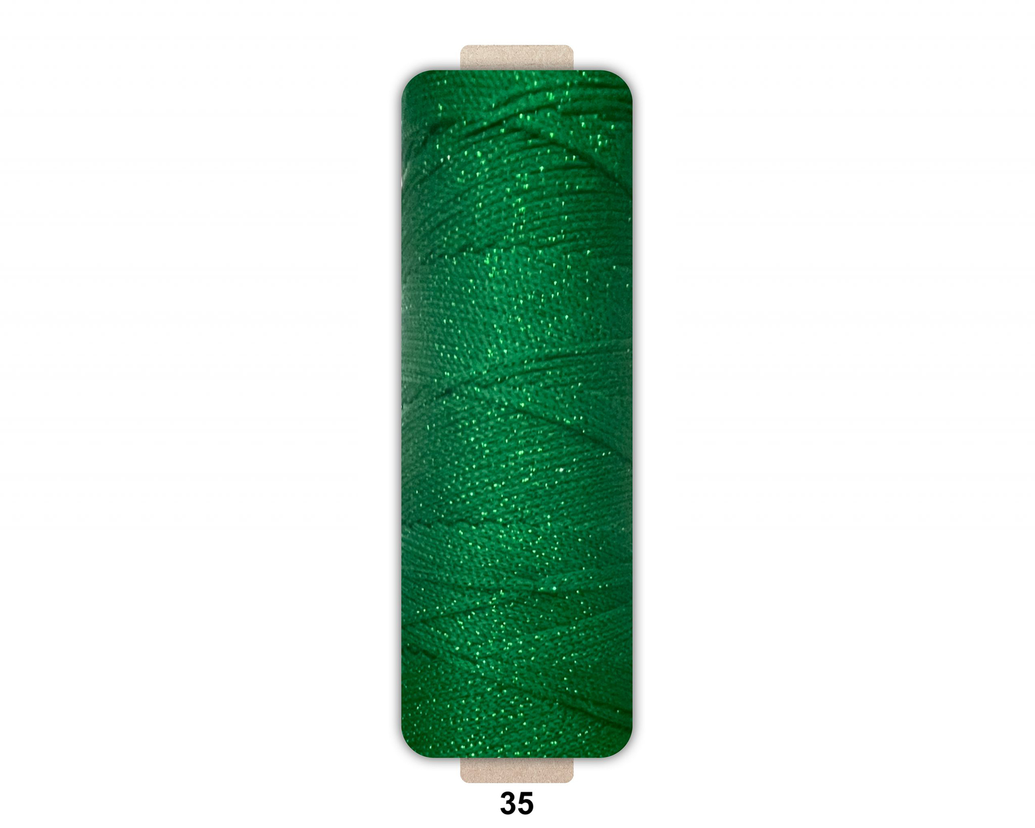 Sợi dệt ống kim tuyến tròn 2mm 125g | Tada Craft