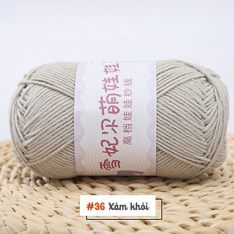 Len Baby Yarn 40g cỡ sợi 1.5mm | Tada Craft