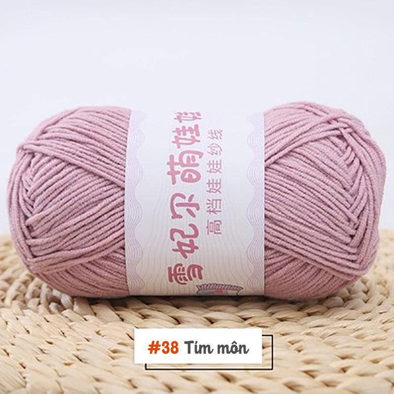 Len Baby Yarn 40g cỡ sợi 1.5mm | Tada Craft