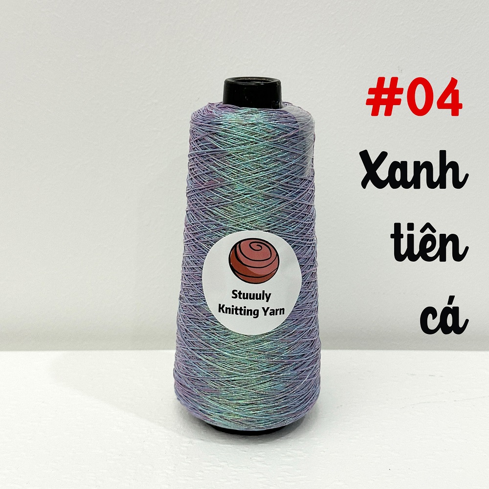 Sợi Fever Flash ánh kim tuyến 1mm 100g | Tada Craft