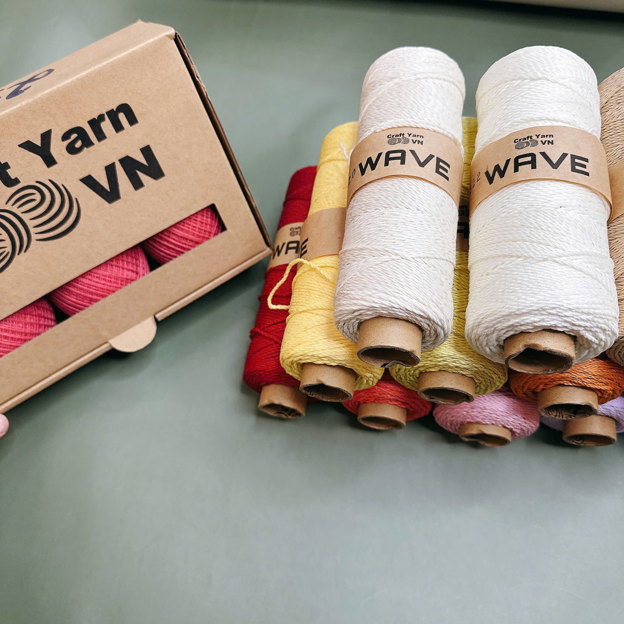 Sợi Wave Craft Yarn 125g | Tada Craft