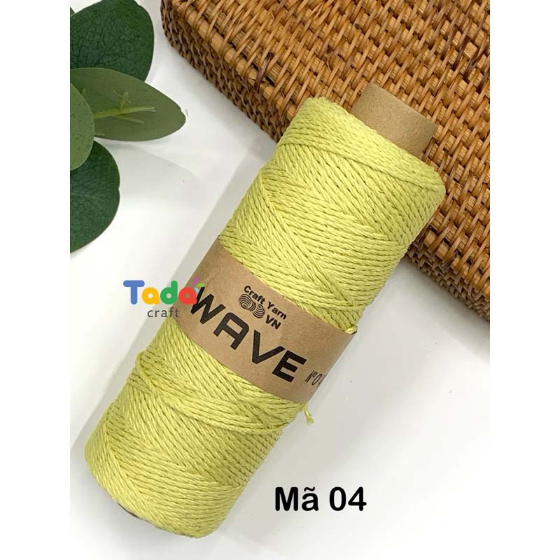 Sợi Wave Craft Yarn 125g | Tada Craft